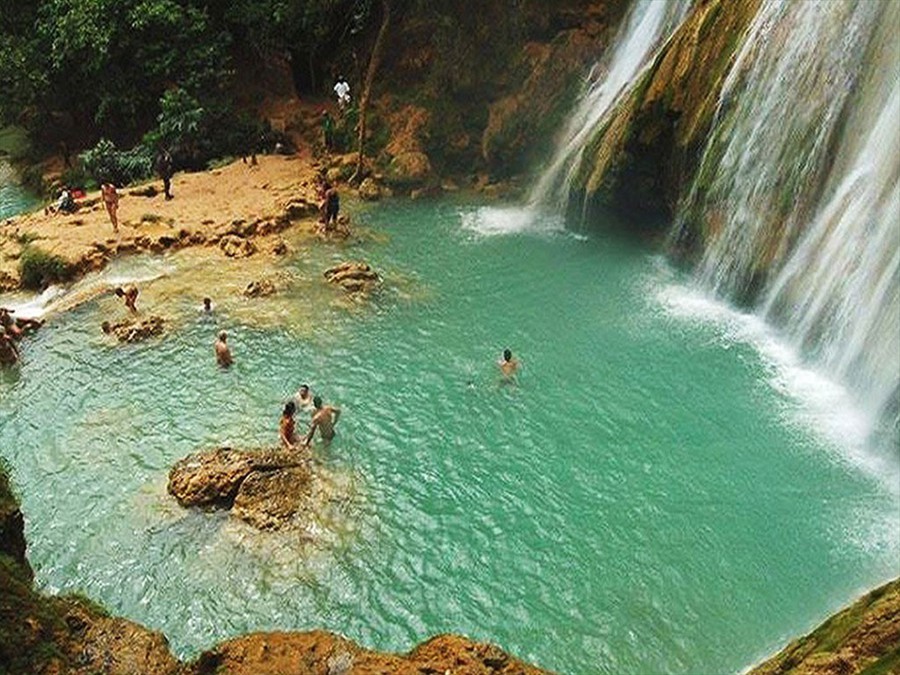 Swim in the cool refreshing waters of the Natural Pool of Limon Waterfall